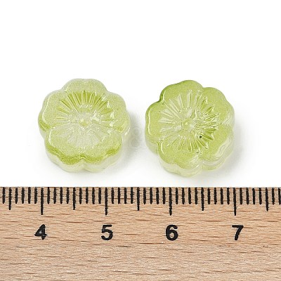 Transparent Glass Beads DGLA-E004-01F-1
