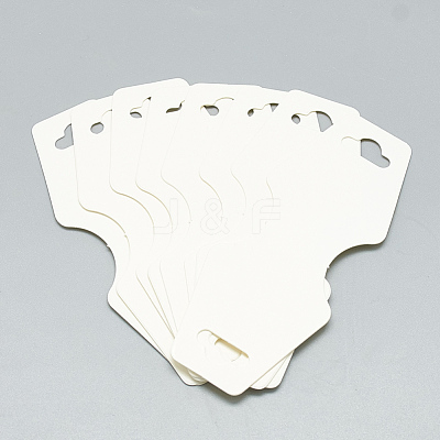 Cardboard Necklace & Bracelet Display Cards CDIS-R034-46-1