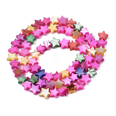 Natural Freshwater Shell Beads Strands SHEL-S278-022C-1