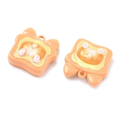 Baking Paint Alloy Pendants FIND-G109-07A-1