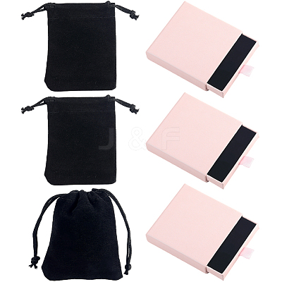 3Pcs Paper Drawer Boxes CON-BBC0001-18B-1