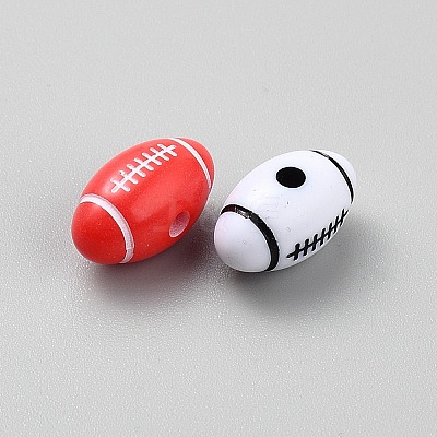Opaque Acrylic Beads SACR-TAC0010-001-1