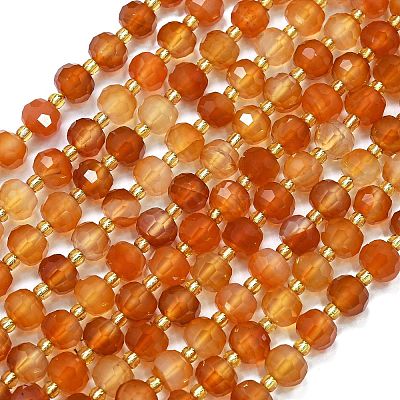 Natural Carnelian Beads Strands G-K389-E15-01-1