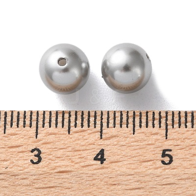 Plastic Imitation Pearl Beads FIND-M059-01C-05-1