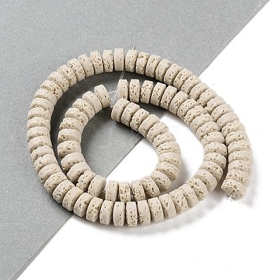 Synthetic Lava Rock Dyed Beads Strands G-H311-09-06-1