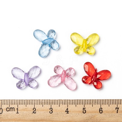 Transparent Acrylic Beads TACR-R13-M-1