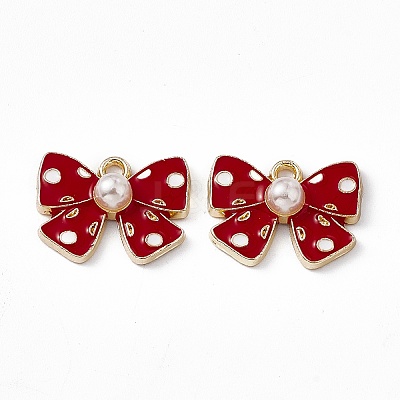 Alloy Enamel Pendants PALLOY-P287-05LG-02-1