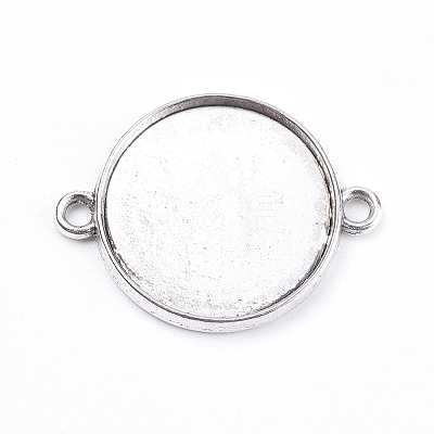 Tibetan Style Cabochon Connector Settings LS-TIBE-A124178-AS-LF-1