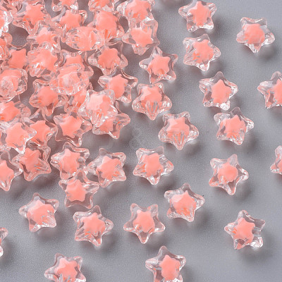 Transparent Acrylic Beads TACR-S152-01A-SS2109-1
