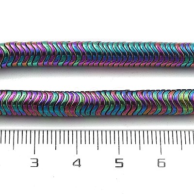 Electroplated Synthetic Non-magnetic Hematite Beads Strands G-B132-A01-01C-1