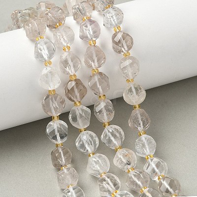 Natural Quartz Crystal Beads Strands G-U023-A07-01-1