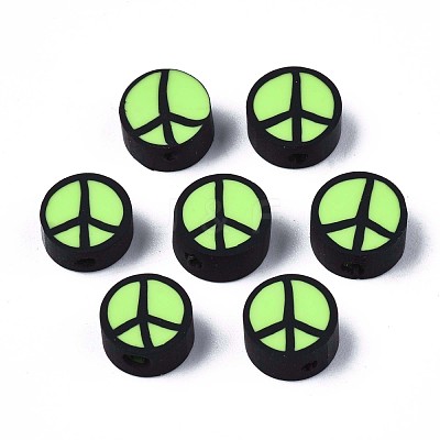 Handmade Polymer Clay Beads CLAY-N007-006-06-1