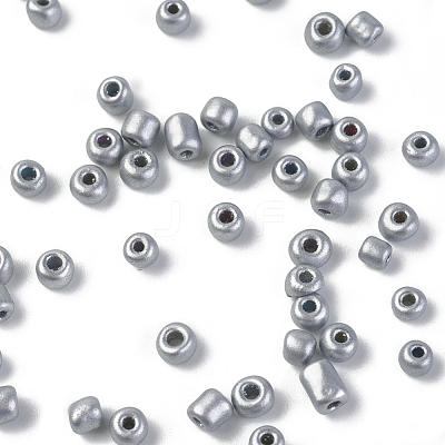 Baking Paint 6/0 Glass Seed Beads X-SEED-S003-K29-1