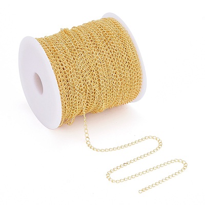 Brass Twisted Chains CHC-Q001-02G-1