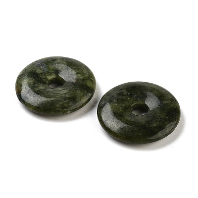 Natural Southern Jade Pendants G-K099-30mm-03-1