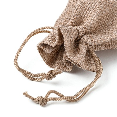 Burlap Packing Pouches Drawstring Bags LS-X-ABAG-Q050-7x9-01-1