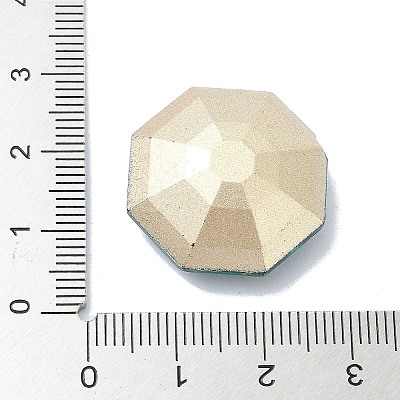 Faceted Glass Rhinestone Cabochons GGLA-C032-05E-1