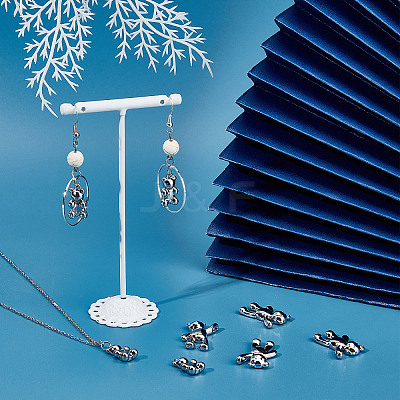 48Pcs 2 Styles Alloy Pendants FIND-SC0003-83-1