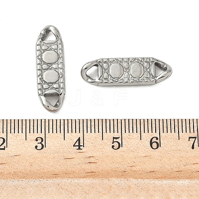304 Stainless Steel Connector Charms STAS-K252-16P-1