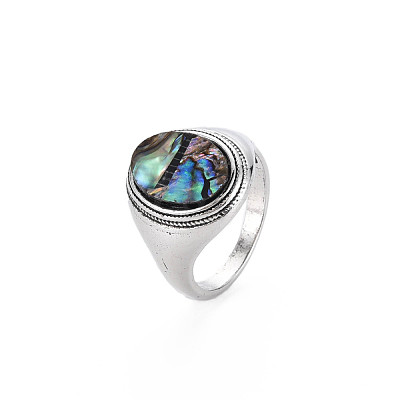 Acrylic Finger Rings G-S279-43-B-1