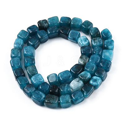 Natural White Jade Beads Strands G-S364-084-1