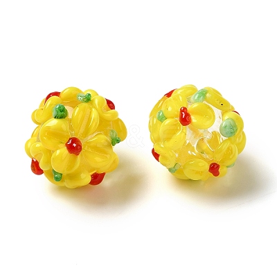 Handmade Lampwork Beads LAMP-B025-03A-07-1