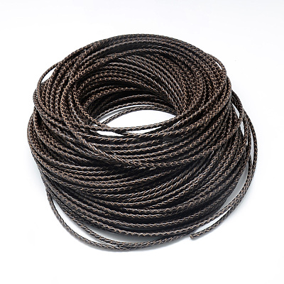 Leather Braided Cord WL-Q005-5mm-12-1