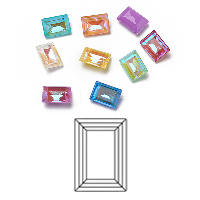 K9 Glass Rhinestone Cabochons RGLA-G014-A01-1