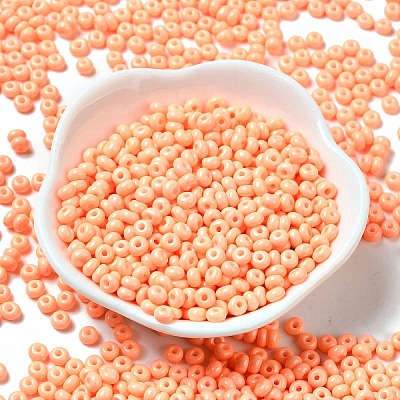 Baking Paint Glass Seed Beads SEED-B001-02A-16-1