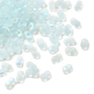 Glass Frosted Seed Beads SEED-NH0002-01D-1