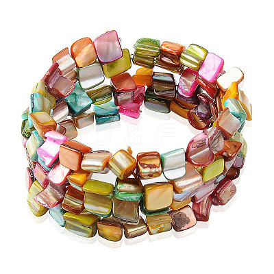 Wrap Bracelets BJEW-JB00300-08-1