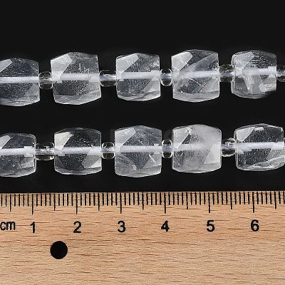 Natural Quartz Crystal Beads Strands G-B065-A12-1