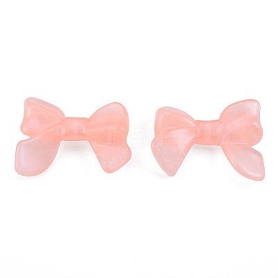 Transparent Luminous Acrylic Beads TACR-T007-11-1