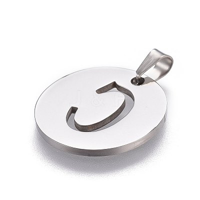 Non-Tarnish 201 Stainless Steel Pendants STAS-L221-33C-1