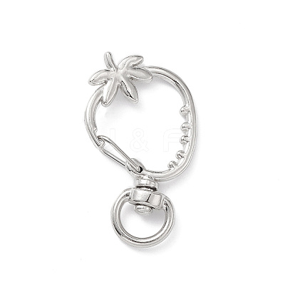 Strawberry Alloy Swivel Clasps FIND-L012-01P-1
