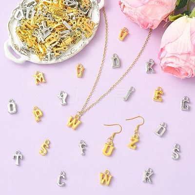 200Pcs Electroplated Plastic Charms KY-YW0002-35G-1