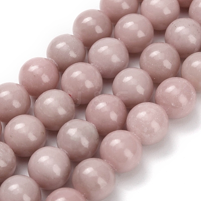 Natural Pink Opal Beads Strands G-Z110-C03-10mm-1
