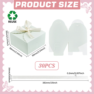 Paper Storage Gift Boxes CON-WH0110-030A-1