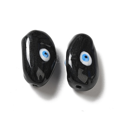 Opaque Glass Beads GLAA-E039-01A-1