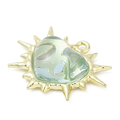 Alloy Pendants PALLOY-R151-10G-03-1