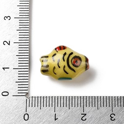 Handmade Porcelain Beads PORC-Z006-04F-03-1