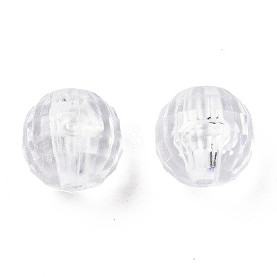Transparent AS Plastic Beads TACR-T019-005-1
