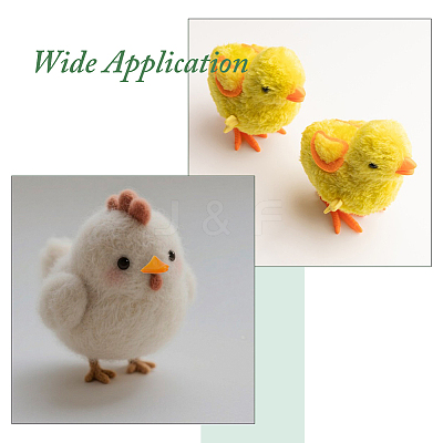 500Pcs Plastic Duck Mouth DIY-UN0008-53-1