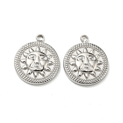 Non-Tarnish 304 Stainless Steel Pendants STAS-L022-207P-1