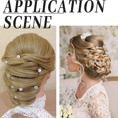 Spiral Hair Pin Coil Iron Hair Accessories OHAR-SP0001-12A-1