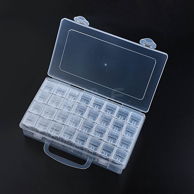 Plastic Bead Storage Containers CON-N012-08-1