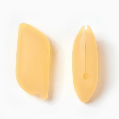 Silicone Portable Toothbrush Case X-SIL-WH0001-01-1