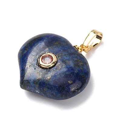 Natural Lapis Lazuli Pendants G-B188-02G-06-1
