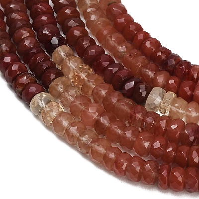 Gradient Color Natural Feldspar Beads Strands GG-CBA0C95-B01-01-1
