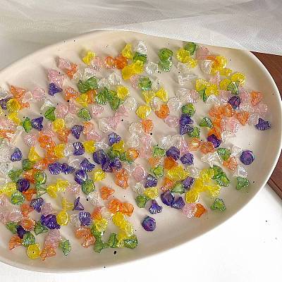 Acrylic Bead Caps OACR-I013-09-1